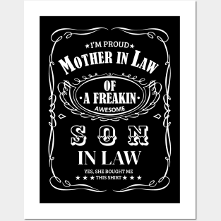 Awesome Mother In Law Posters and Art